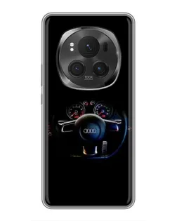 Чехол для Huawei Honor Magic 6 Pro с картинкой «Салон Audi — руль» Чехол для Huawei Honor Magic 6 Pro с картинкой «Салон Audi — руль»