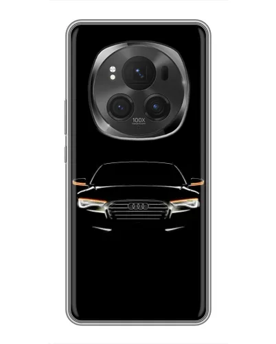 Чехол для Huawei Honor Magic 6 Pro с картинкой «Audi — ночной контур»