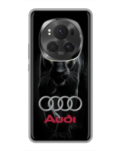 Чехол для Huawei Honor Magic 6 Pro с картинкой «Пантера и Audi»