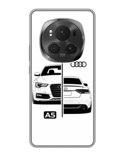Чехол для Huawei Honor Magic 6 Pro с картинкой «Audi — контрастный дизайн» Чехол для Huawei Honor Magic 6 Pro с картинкой «Audi — контрастный дизайн»