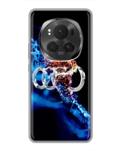 Чехол для Huawei Honor Magic 6 Pro с картинкой «Энергия лого Audi»