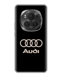 Чехол для Huawei Honor Magic 6 Pro с картинкой «Audi — золотой логотип» Чехол для Huawei Honor Magic 6 Pro с картинкой «Audi — золотой логотип»