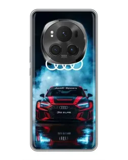 Чехол для Huawei Honor Magic 6 Pro с картинкой «Audi Sport — неон» Чехол для Huawei Honor Magic 6 Pro с картинкой «Audi Sport — неон»