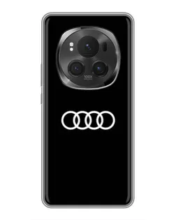 Чехол для Huawei Honor Magic 6 Pro с картинкой «Audi White Logo» Чехол для Huawei Honor Magic 6 Pro с картинкой «Audi White Logo»