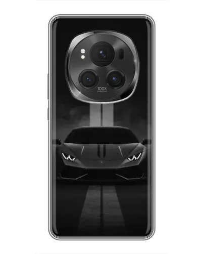 Чехол для Huawei Honor Magic 6 Pro с картинкой «Lamborghini симметрия дорог»