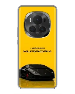 Чехол для Huawei Honor Magic 6 Pro с картинкой «Lamborghini Huracan черный»