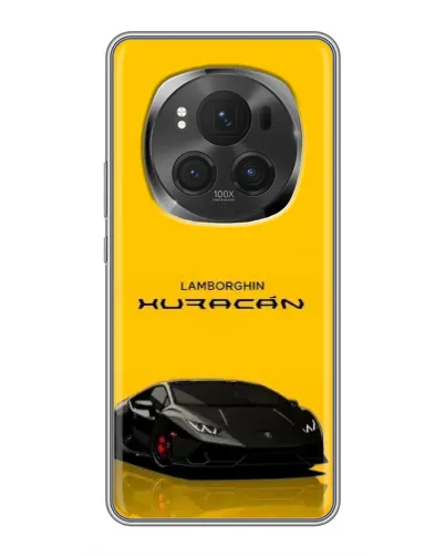 Чехол для Huawei Honor Magic 6 Pro с картинкой «Lamborghini Huracan черный»