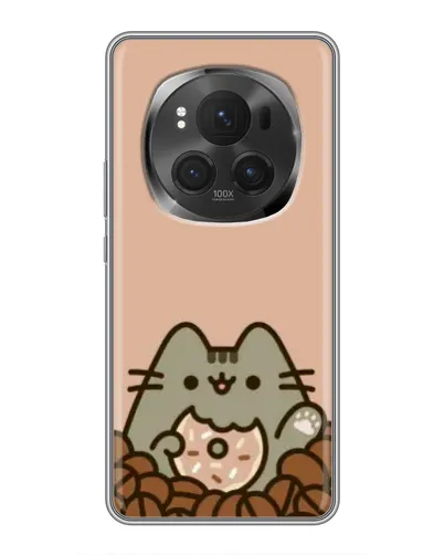 Чехол для Huawei Honor Magic 6 Pro с картинкой «Кофейный Пушин» Чехол для Huawei Honor Magic 6 Pro с картинкой «Кофейный Пушин»