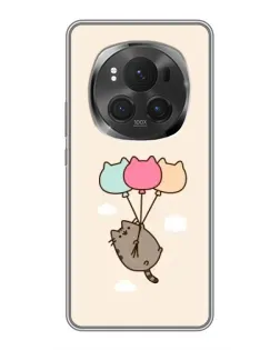 Чехол для Huawei Honor Magic 6 Pro с картинкой «Пушин на шариках»