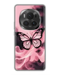 Чехол для Huawei Honor Magic 6 Pro с картинкой «Бабочка в дыму»