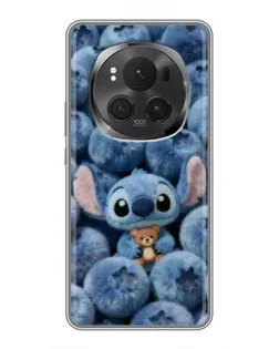 Чехол для Huawei Honor Magic 6 Pro с картинкой «Стич и голубика» Чехол для Huawei Honor Magic 6 Pro с картинкой «Стич и голубика»
