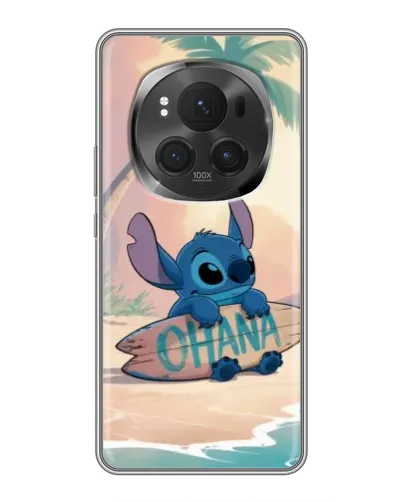 Чехол для Huawei Honor Magic 6 Pro с картинкой «Стич на серфе»
