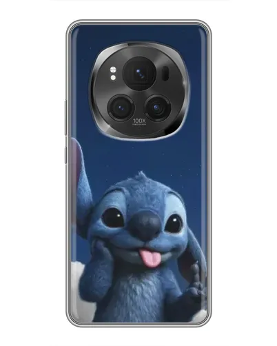 Чехол для Huawei Honor Magic 6 Pro с картинкой «Стич в облаках»