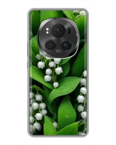 Чехол для Huawei Honor Magic 6 Pro с картинкой «Ландыши в зелени»