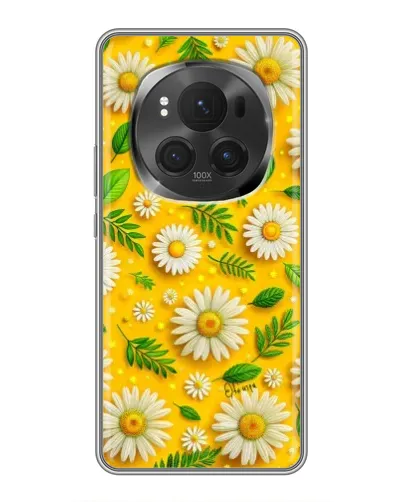 Чехол для Huawei Honor Magic 6 Pro с картинкой «Ромашковое солнце»