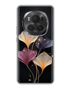 Чехол для Huawei Honor Magic 6 Pro с картинкой «Лиловые цветы грации»