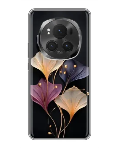 Чехол для Huawei Honor Magic 6 Pro с картинкой «Лиловые цветы грации»