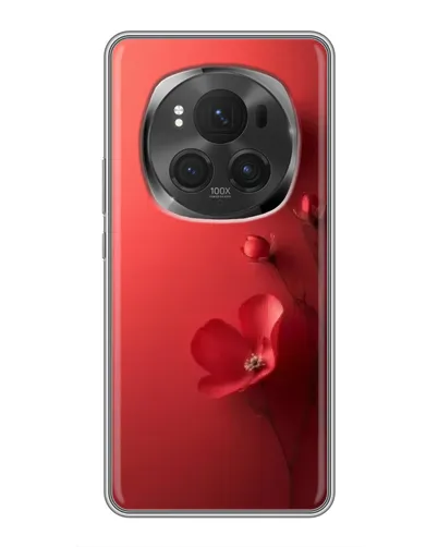 Чехол для Huawei Honor Magic 6 Pro с картинкой «Маковые соцветия»