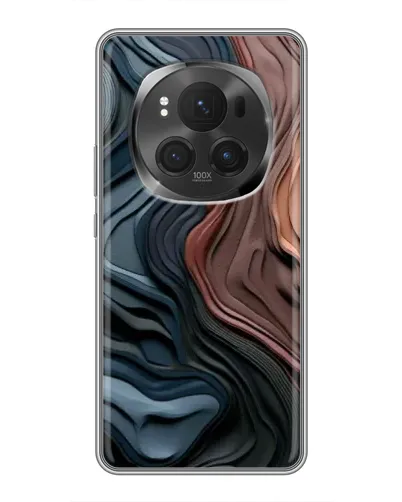 Чехол для Huawei Honor Magic 6 Pro с картинкой «Цветные волны каньона»