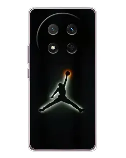 Чехол для Huawei Honor Magic 7 Lite с картинкой «Jordan Gradient Logo»