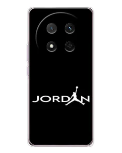 Чехол для Huawei Honor Magic 7 Lite с картинкой «Jordan White Logo»