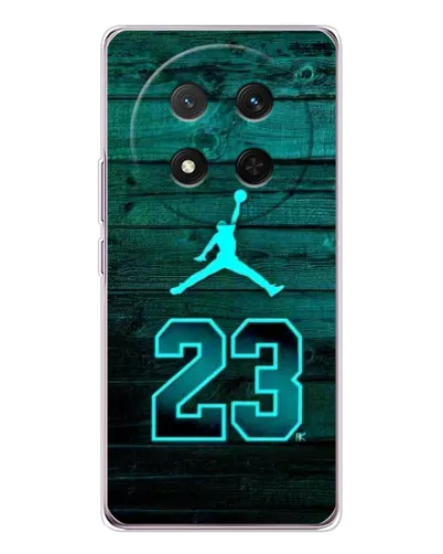 Чехол для Huawei Honor Magic 7 Lite с картинкой «Jordan Cyan 23»
