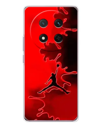 Чехол для Huawei Honor Magic 7 Lite с картинкой «Jordan Red Smoke»