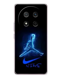 Чехол для Huawei Honor Magic 7 Lite с картинкой «Jordan Neon Blue»
