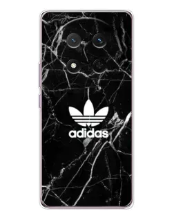 Чехол для Huawei Honor Magic 7 Lite с картинкой «Белый мрамор Adidas»