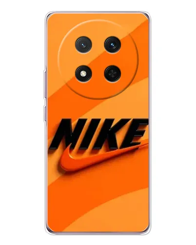 Чехол для Huawei Honor Magic 7 Lite с картинкой «Оранжевый драйв Nike»