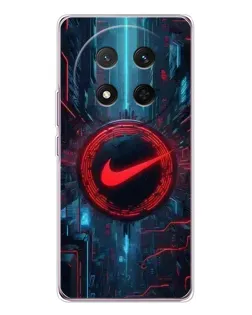 Чехол для Huawei Honor Magic 7 Lite с картинкой «Техногенный стиль Nike»