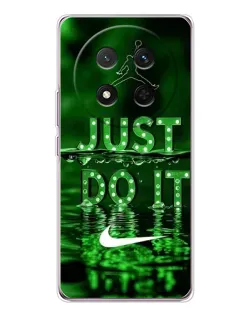 Чехол для Huawei Honor Magic 7 Lite с картинкой «Зеленый неоновый Nike»