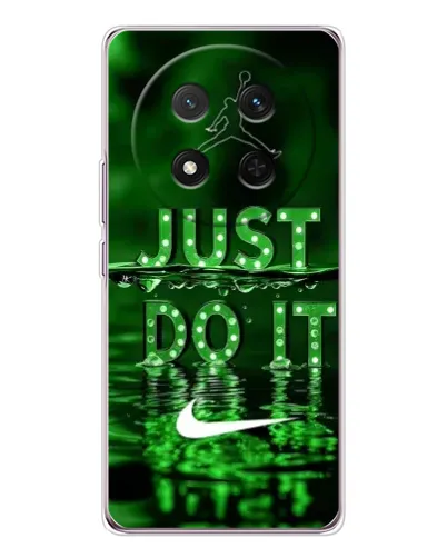 Чехол для Huawei Honor Magic 7 Lite с картинкой «Зеленый неоновый Nike»