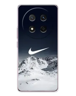 Чехол для Huawei Honor Magic 7 Lite с картинкой «Nike — зимние горы»