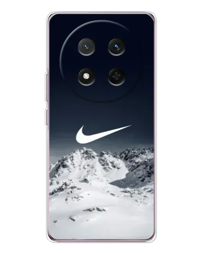 Чехол для Huawei Honor Magic 7 Lite с картинкой «Nike — зимние горы»