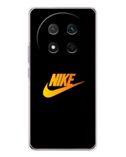 Чехол для Huawei Honor Magic 7 Lite с картинкой «Золотой логотип Nike»