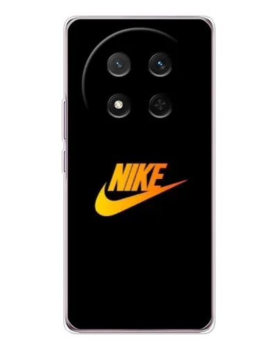 Чехол для Huawei Honor Magic 7 Lite с картинкой «Золотой логотип Nike»