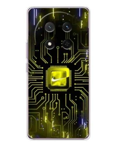 Чехол для Huawei Honor Magic 7 Lite с картинкой «Nike — золотая искра»