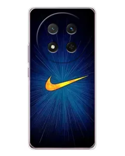 Чехол для Huawei Honor Magic 7 Lite с картинкой «Синий пульс Nike»
