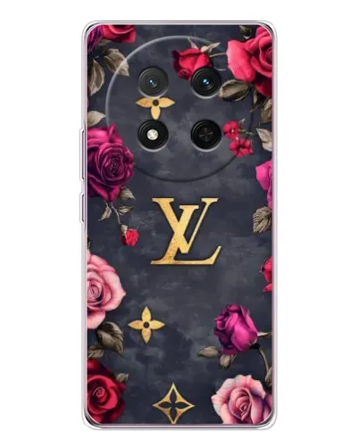 Чехол для Huawei Honor Magic 7 Lite с картинкой «Цветочный Louis Vuitton»