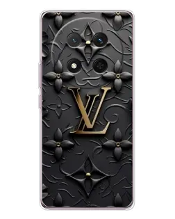 Чехол для Huawei Honor Magic 7 Lite с картинкой «Кожаная текстура LV»