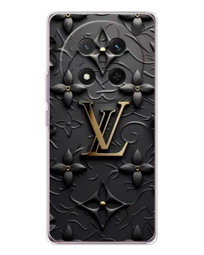 Чехол для Huawei Honor Magic 7 Lite с картинкой «Кожаная текстура LV»