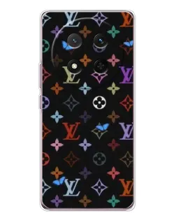 Чехол для Huawei Honor Magic 7 Lite с картинкой «Цветная монограмма LV»