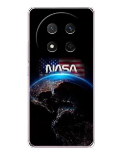 Чехол для Huawei Honor Magic 7 Lite с картинкой «Земля из космоса NASA»