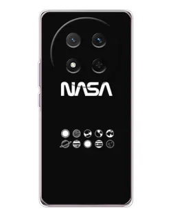 Чехол для Huawei Honor Magic 7 Lite с картинкой «NASA — технический принт»