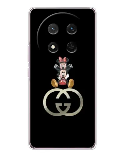 Чехол для Huawei Honor Magic 7 Lite с картинкой «Минни Маус на лого» Чехол для Huawei Honor Magic 7 Lite с картинкой «Минни Маус на лого»