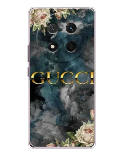 Чехол для Huawei Honor Magic 7 Lite с картинкой «Абстрактные цветы Gucci» Чехол для Huawei Honor Magic 7 Lite с картинкой «Абстрактные цветы Gucci»
