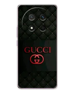 Чехол для Huawei Honor Magic 7 Lite с картинкой «Gucci — стеганый черный»