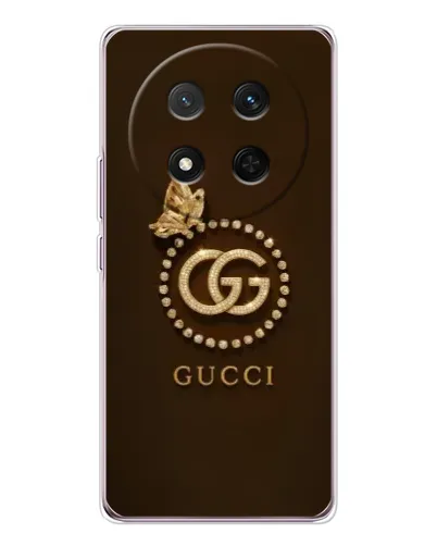 Чехол для Huawei Honor Magic 7 Lite с картинкой «Gucci — золотая бабочка» Чехол для Huawei Honor Magic 7 Lite с картинкой «Gucci — золотая бабочка»