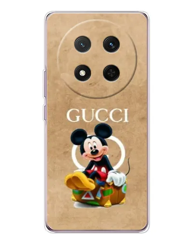 Чехол для Huawei Honor Magic 7 Lite с картинкой «Микки Маус Gucci — крафт» Чехол для Huawei Honor Magic 7 Lite с картинкой «Микки Маус Gucci — крафт»